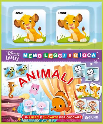 Animali. Memo leggi e gioca. Ediz. illustrata. Con 24 Carte  - Libro Disney Libri 2020, Memo book | Libraccio.it