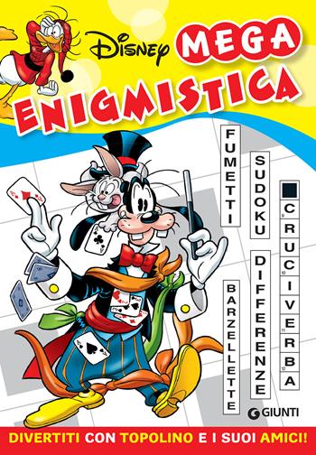 Mega enigmistica Disney. Divertiti con Topolino e i suoi amici  - Libro Disney Libri 2022, Disney time | Libraccio.it