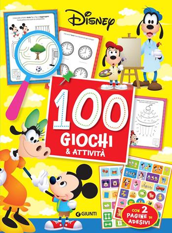 100 giochi & attività. Sticker special color  - Libro Disney Libri 2023 | Libraccio.it