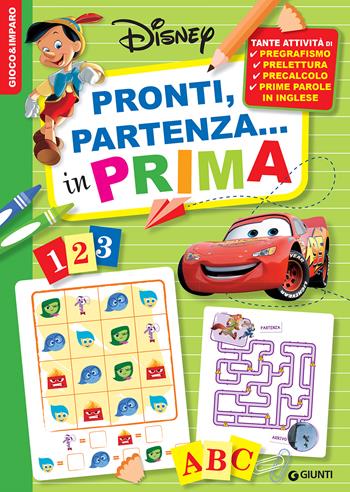 Gioco & imparo. Pronti, partenza... in prima. Ediz. a colori  - Libro Disney Libri 2022 | Libraccio.it