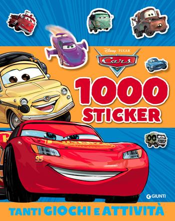Cars 1000 sticker  - Libro Disney Libri 2022, 500-1000 Stickers | Libraccio.it