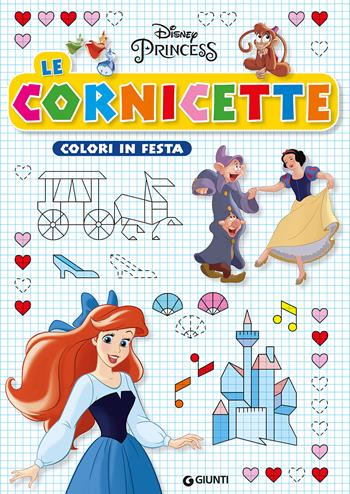 Colori in festa. Disney princess. Ediz. a colori  - Libro Disney Libri 2023, Le cornicette Disney | Libraccio.it