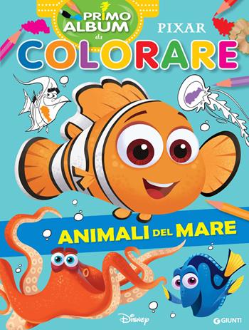 Animali del mare. Primo album da colorare Pixar  - Libro Disney Libri 2024, Primo album da colorare | Libraccio.it