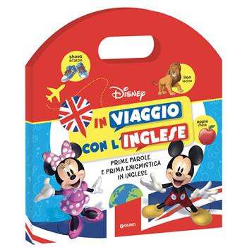 In viaggio con l'inglese. Prime parole e prima enigmistica in inglese. Valigetta Disney. Ediz. a colori  - Libro Disney Libri 2023 | Libraccio.it