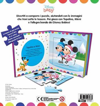 Disney baby. Libro maxi puzzle. Ediz. a colori  - Libro Disney Libri 2021 | Libraccio.it