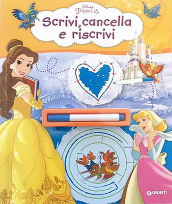 Scrivi, cancella e riscrivi. Principesse. Ediz. a colori. Con pennarello cancellabile  - Libro Disney Libri 2021 | Libraccio.it