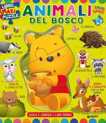 Animali del bosco. Libro maxi puzzle. Ediz. a colori  - Libro Disney Libri 2021, Disney baby | Libraccio.it