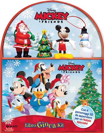 Natale. Mickey & friends. Libro gioca kit. Con 4 personaggi in 3D. Con scenario  - Libro Disney Libri 2022 | Libraccio.it