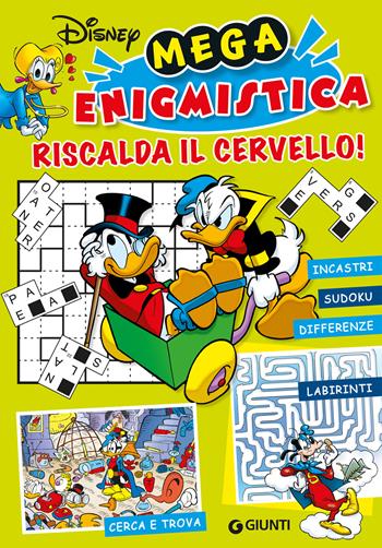 Mega enigmistica Disney. Riscalda il cervello! Ediz. a colori  - Libro Disney Libri 2024, Disney time | Libraccio.it