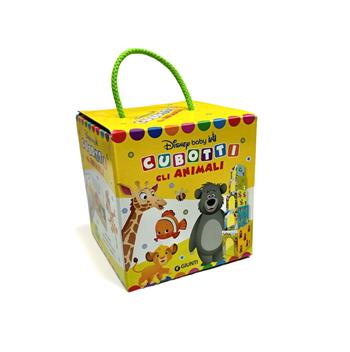 Cubotti Disney baby. Gli animali. Con 5 cubi impilabili. Con 5 figurine di cartone  - Libro Disney Libri 2024 | Libraccio.it