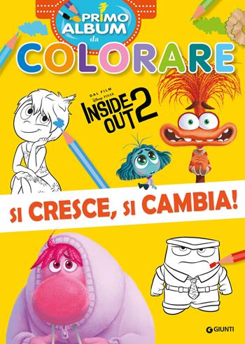Si cresce, si cambia! Inside Out 2. Primo album da colorare. Ediz. a colori  - Libro Disney Libri 2024, Primo album da colorare | Libraccio.it