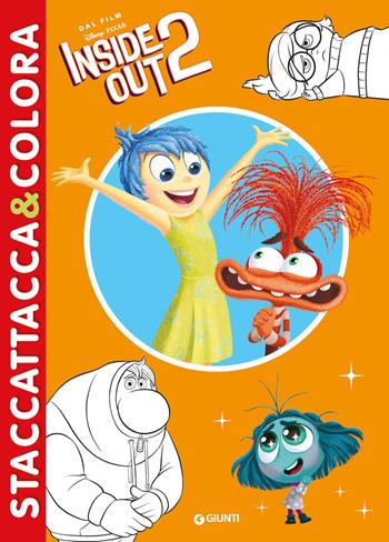 Inside Out 2. Staccattacca & colora. Con adesivi. Ediz. a colori  - Libro Disney Libri 2024, Staccattacca & colora | Libraccio.it