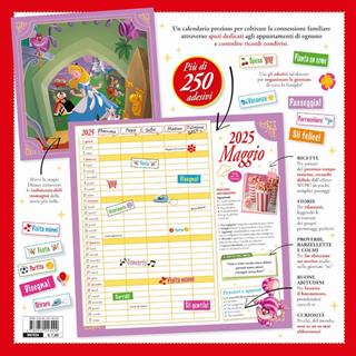 Calendario per la famiglia 2025. Disney. Con adesivi. Ediz. a colori  - Libro Disney Libri 2024 | Libraccio.it