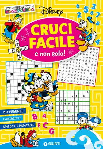 Cruci facile. E non solo! Ediz. a colori  - Libro Disney Libri 2024, Disney time | Libraccio.it