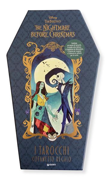 Nightmare before Christmas. I tarocchi. Cofanetto regalo. Ediz. a colori. Con tappetino da divinazione, astuccio in velluto, diario. Con 78 Carte  - Libro Disney Libri 2024 | Libraccio.it