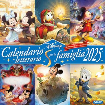 Calendario letterario della famiglia 2025. Disney. Con adesivi. Ediz. a colori  - Libro Disney Libri 2024 | Libraccio.it