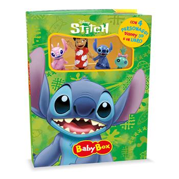 Stitch. Baby box. Ediz. a colori. Con 4 figurine 3D  - Libro Disney Libri 2024 | Libraccio.it
