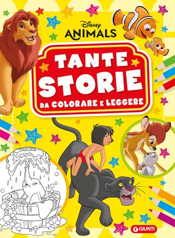 Animali Disney. Tante storie da colorare e leggere  - Libro Disney Libri 2024, Maxi supercolor | Libraccio.it