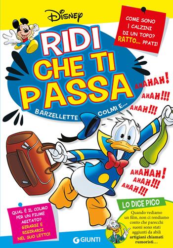 Ridi che ti passa Disney. Barzellette, colmi e...  - Libro Disney Libri 2024, Disney time | Libraccio.it