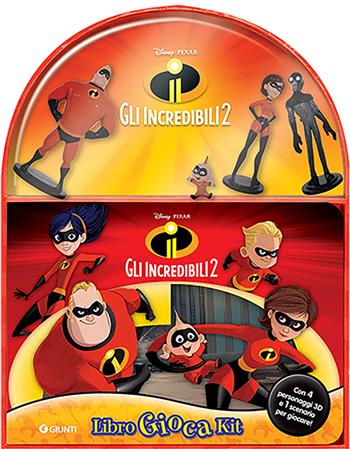 Gli Incredibili 2. Libro gioca kit. Ediz. a colori. Con 4 figurine 2D  - Libro Disney Libri 2024 | Libraccio.it