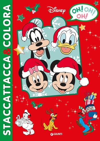 Oh! Oh! Oh!. Staccattacca&colora. Natale. Ediz. a colori  - Libro Disney Libri 2024, Staccattacca & colora | Libraccio.it