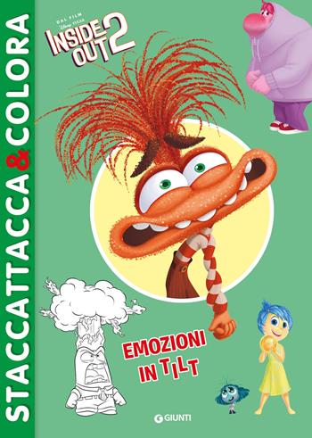 Emozioni in tilt. Inside Out 2. Staccattacca&colora. Con adesivi. Ediz. a colori  - Libro Disney Libri 2025, Staccattacca & colora | Libraccio.it