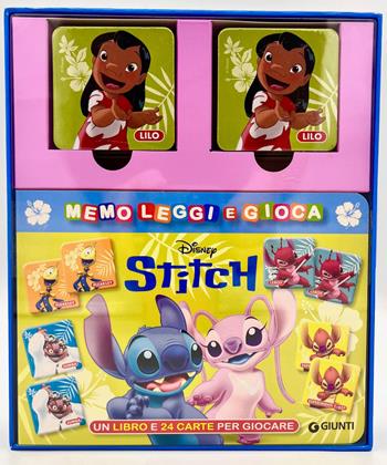Stitch. Memo leggi e gioca. Ediz. illustrata. Con 24 Carte  - Libro Disney Libri 2025, Memo book | Libraccio.it