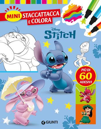 Stitch. Mini. Staccattacca & colora. Ediz. illustrata  - Libro Disney Libri 2025, Disney mini | Libraccio.it