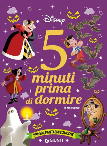 Brividi, fantasmi e zucche. 5 minuti prima di dormire  - Libro Disney Libri 2025, Storie da 5 minuti | Libraccio.it