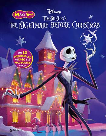 The Nightmare before Christmas. Maxi box. Ediz. a colori. Con 10 figurine 3D  - Libro Disney Libri 2025 | Libraccio.it