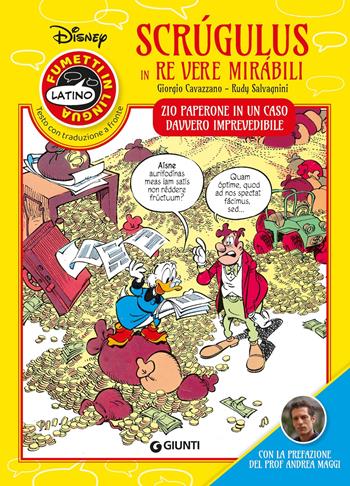 Scrúgulus in re vere mirábili. Zio Paperone in un caso davvero imprevedibile. Fumetti in lingua  - Libro Disney Libri 2025, Graphic novel | Libraccio.it
