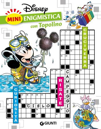 Mini enigmistica con Topolino  - Libro Disney Libri 2025, Disney mini | Libraccio.it