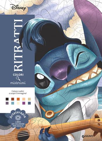 Stitch. Ritratti. Colori misteriosi. Arteterapia. Libro da colorare per adulti. Ediz. illustrata  - Libro Disney Libri 2025, Adult coloring | Libraccio.it