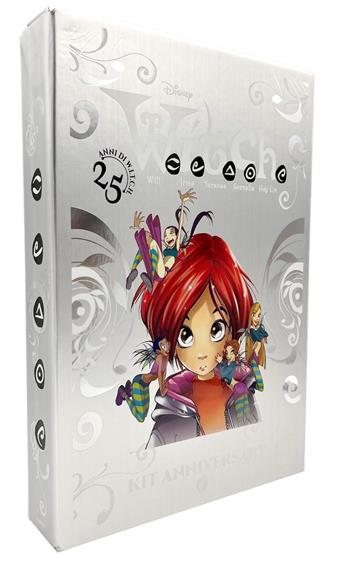 W.i.t.c.h. Kit anniversary. 25 anni di W.i.t.c.h. Con ciondolo, timbro ex libris  - Libro Disney Libri 2026 | Libraccio.it