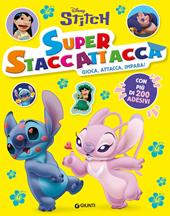 Stitch. Superstaccattacca. Gioca, attacca, impara. Con adesivi. Ediz. a colori