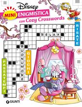 Mini enigmistica Disney con cozy crosswords. Passatempi. Giochi. Risate