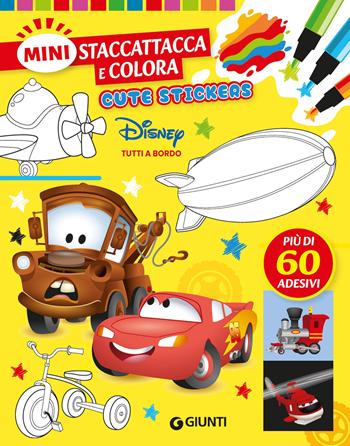 Tutti a bordo. Cute stickers. Mini staccattacca e colora. Ediz. illustrata  - Libro Disney Libri 2026, Disney mini | Libraccio.it