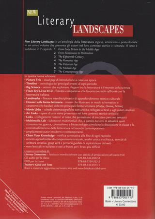 New literary landscapes. A short anthology of literature in English-Literary connections. Per le Scuole superiori - Silvia Maglioni, Graeme Thomson - Libro Black Cat-Cideb 2006, English literature | Libraccio.it