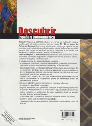 Descubrir España y Latinoamericana. Per le Scuole superiori. Con CD Audio - Alberto Ribas Casasayas - Libro Black Cat-Cideb 2008, Spagnolo.Civiltà | Libraccio.it
