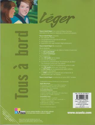 Tous a bord leger. Con livre numerique-Fascicolo per l'autovalutazione. Con CD Audio. Con CD-ROM. Vol. 3 - Julien Gauthier, Lidia Parodi, Marina Vallacco - Libro Black Cat-Cideb 2008, Francese.Corsi | Libraccio.it