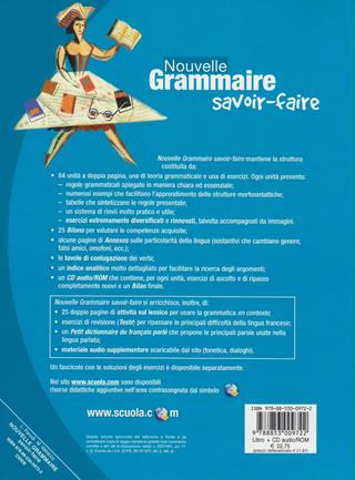 Nouvelle grammaire. Savoir-faire. Con CD Audio. Con CD-ROM - Lidia Parodi, Marina Vallacco - Libro Black Cat-Cideb 2009, Francese. Grammatica | Libraccio.it
