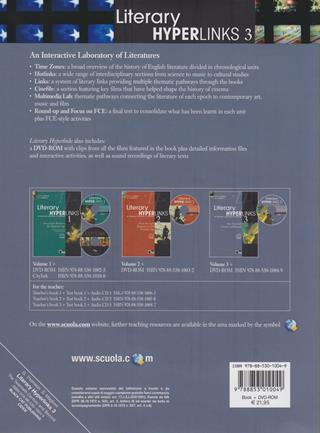 Literary hyperlinks. Per le Scuole superiori. Con DVD-ROM. Vol. 3: The twentieth century and beyond. - Graeme Thomson, MAGLIONI SILVIA - Libro Black Cat-Cideb 2009, English literature | Libraccio.it