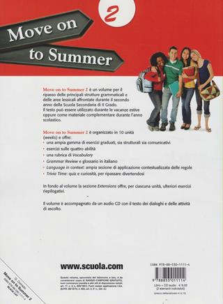 Move on to summer. Con CD Audio. Con espansione online. Vol. 2 - Guglielmo Corrado - Libro Black Cat-Cideb 2011 | Libraccio.it