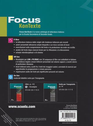 Focus KonTexte. Per le Scuole superiori. Con CD-ROM - M. Paola Mari - Libro Black Cat-Cideb 2011 | Libraccio.it