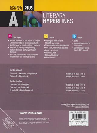 Literary hyperlinks. Con e-book. Con espansione online. Vol. 1 - Graeme Thomson, Silvia Maglioni - Libro Black Cat-Cideb 2012 | Libraccio.it