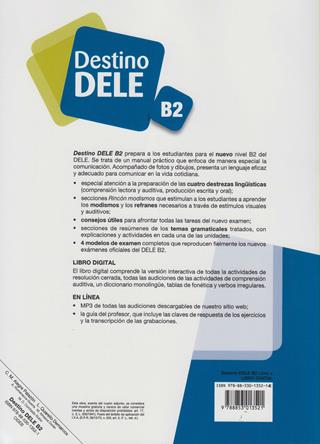 Destino. Dele B2. Con CD Audio. Con espansione online - Cristina Alegre, Leonor Quarello Demarcos - Libro Black Cat-Cideb 2013 | Libraccio.it