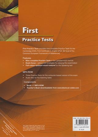 First practice tests. Con CD Audio - C. Kennedy - Libro Black Cat-Cideb 2013 | Libraccio.it