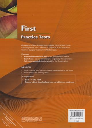 First practice tests. Per le Scuole superiori. Con CD Audio - C. Kennedy - Libro Black Cat-Cideb 2013 | Libraccio.it
