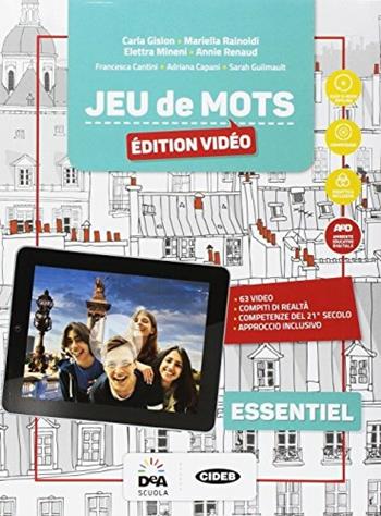Jeu de mots essentiel. Livre de l'eleve et cahier. Per la Scuola media. Con audio formato MP3. Con Libro: Jeu de cartes essentiel. Con DVD-ROM - RAINOLDI RENAUD, GUILMAULT CANTINI CAPANI - Libro Black Cat-Cideb 2017 | Libraccio.it
