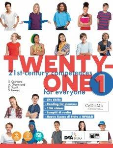 Twenty-one. Student's book-Workbook. Con Map it! Per la Scuola media. Con DVD-ROM. Vol. 1 - SCORTI E  HEWARD V  ZANELLA A, MORINI D  BRELSTAFF T - Libro Black Cat-Cideb 2018 | Libraccio.it